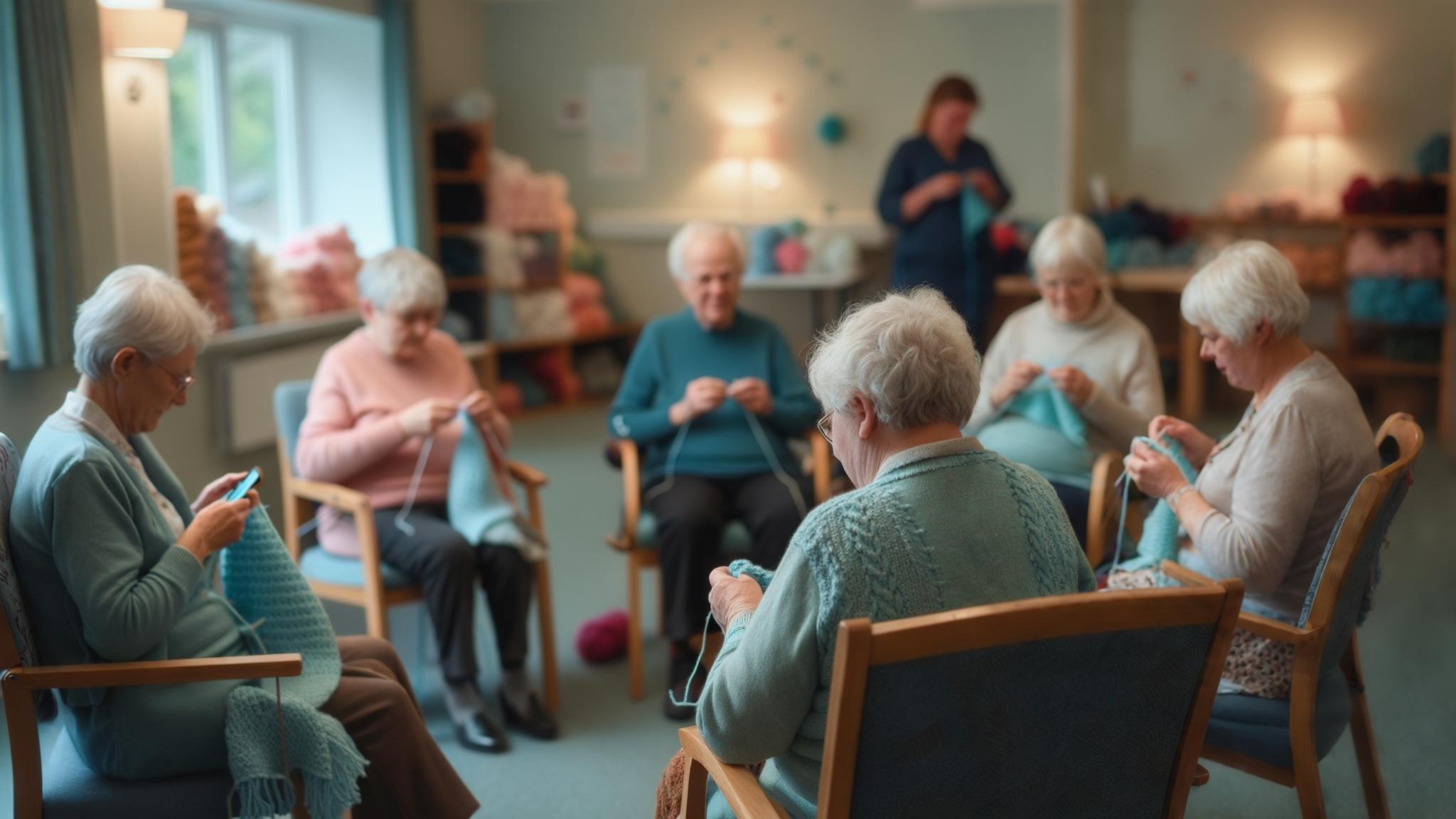 image of a futuristic library
